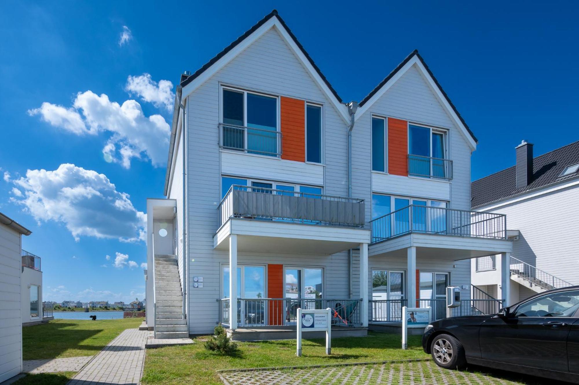 Maisonette Fewo Ostseeflair erste Wasserreihe, Panoramablick, by Seeblick Ferien Olpenitz Exterior foto